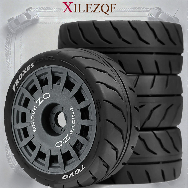 XILEZQF 4PCS 1/10 On Road Tour - огляд і ціна Tamiya Model Rc Car