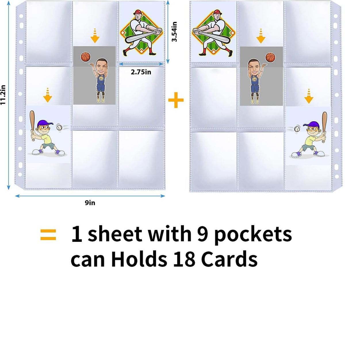 50 Pack 9 Pocket Card Sleeves  - огляд і ціна Pokemon Binder Card