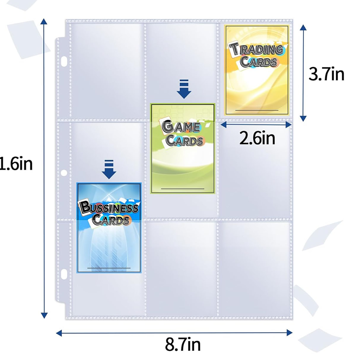 50 Pack 9 Pocket Card Sleeves  - огляд і ціна Pokemon Binder Card