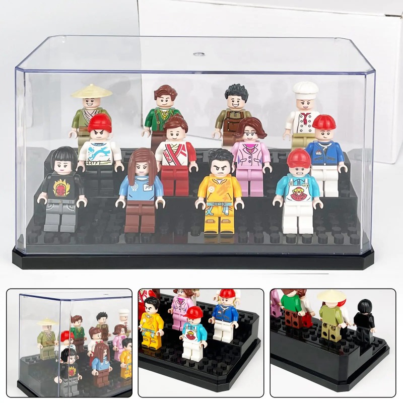 Acrylic Minifigures Display Ca - огляд і ціна Lego Minifigure Holder