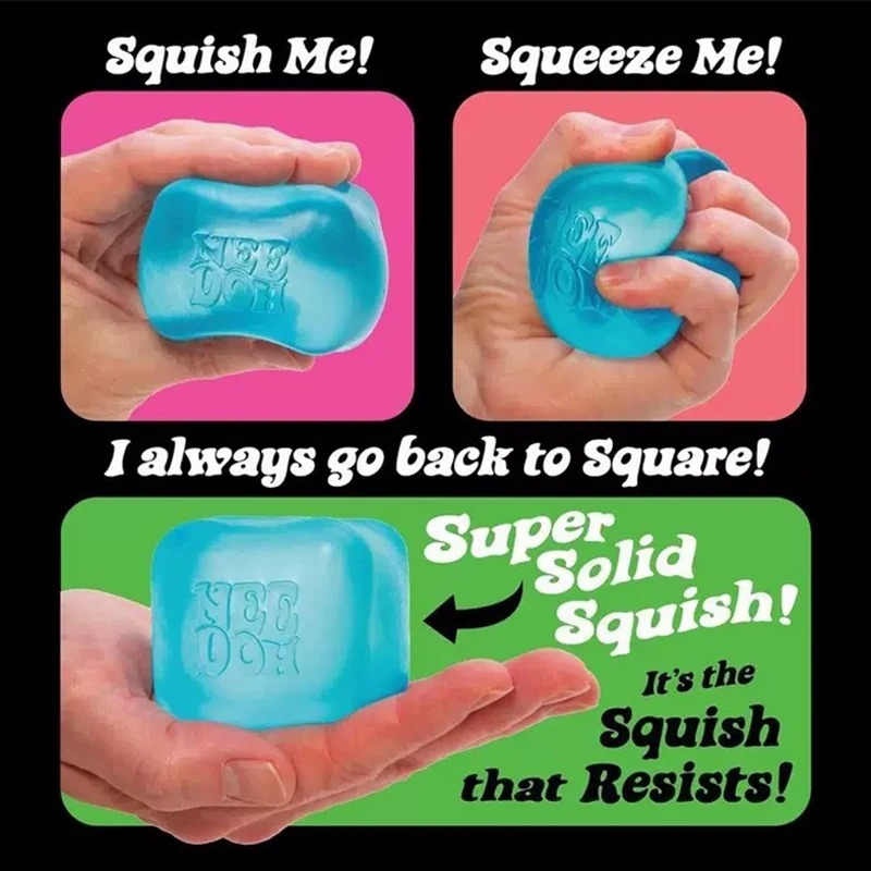 1-4pcs Schylling Nee Boh Nice  - огляд і ціна Fidget Cube Original